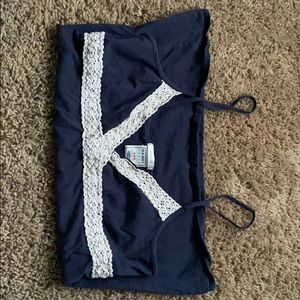 Old Navy XXS blue tank top